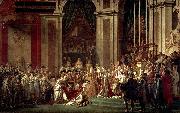 Jacques-Louis David The Coronation of Napoleon oil